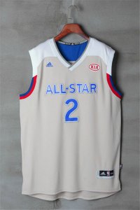 Maillot De Basket All Star 2017 NBA East Kyrie Irving 2 Gris